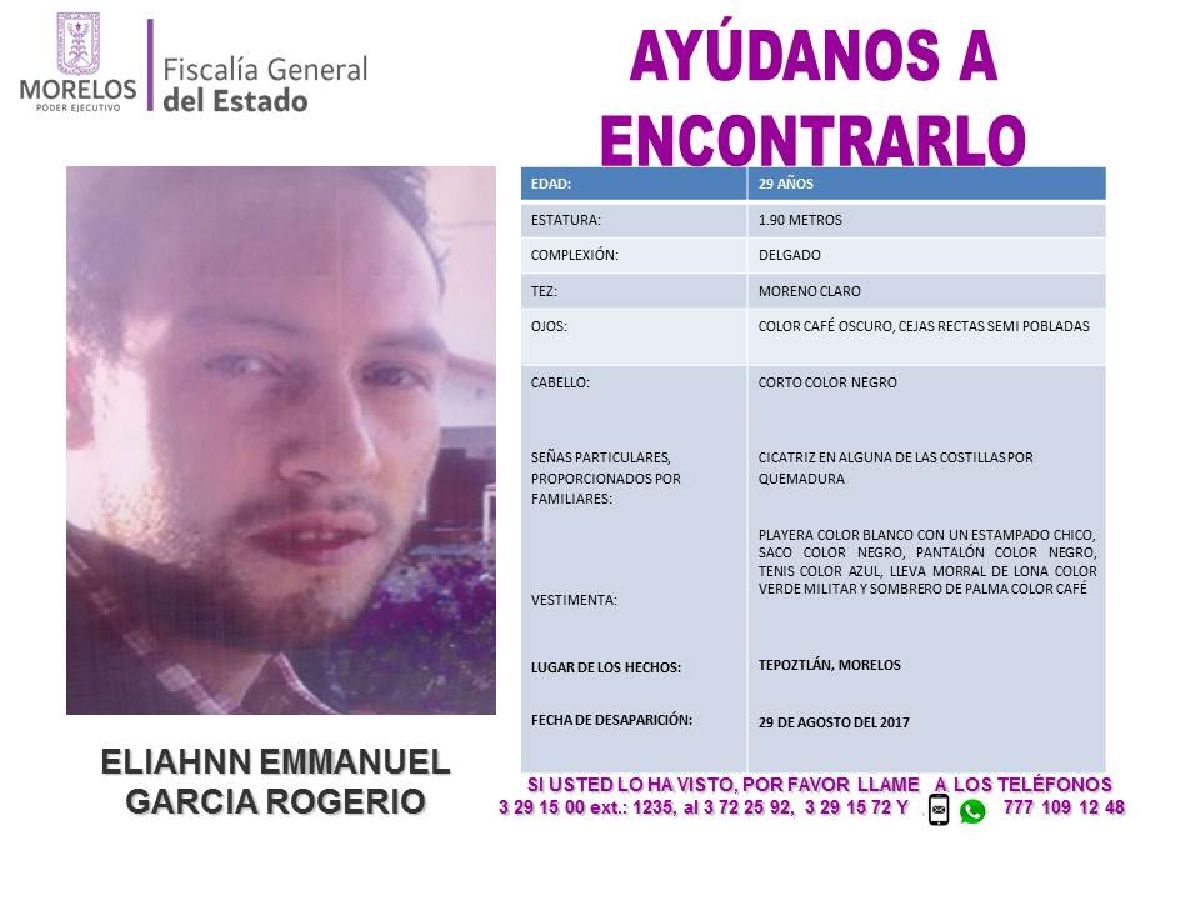 Un hombre de 29 años desapareció en Tepoztlán
