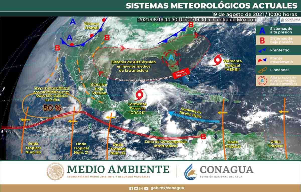 Posibles lluvias para fin de semana Sumarios