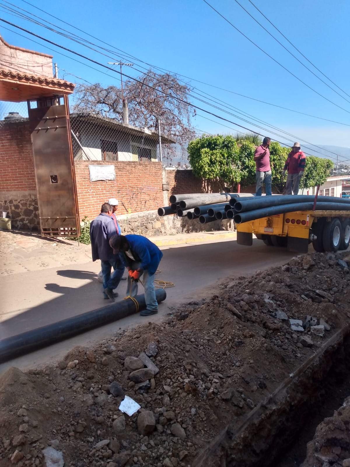 Obra en la Antonio Barona no afectará el servicio de agua en Bosques de Cuernavaca