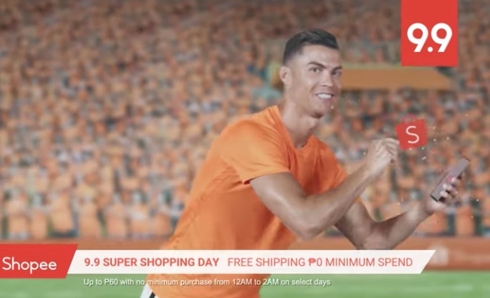 VIDEO: Ronaldo y su gracioso baile que causó risas en las redes