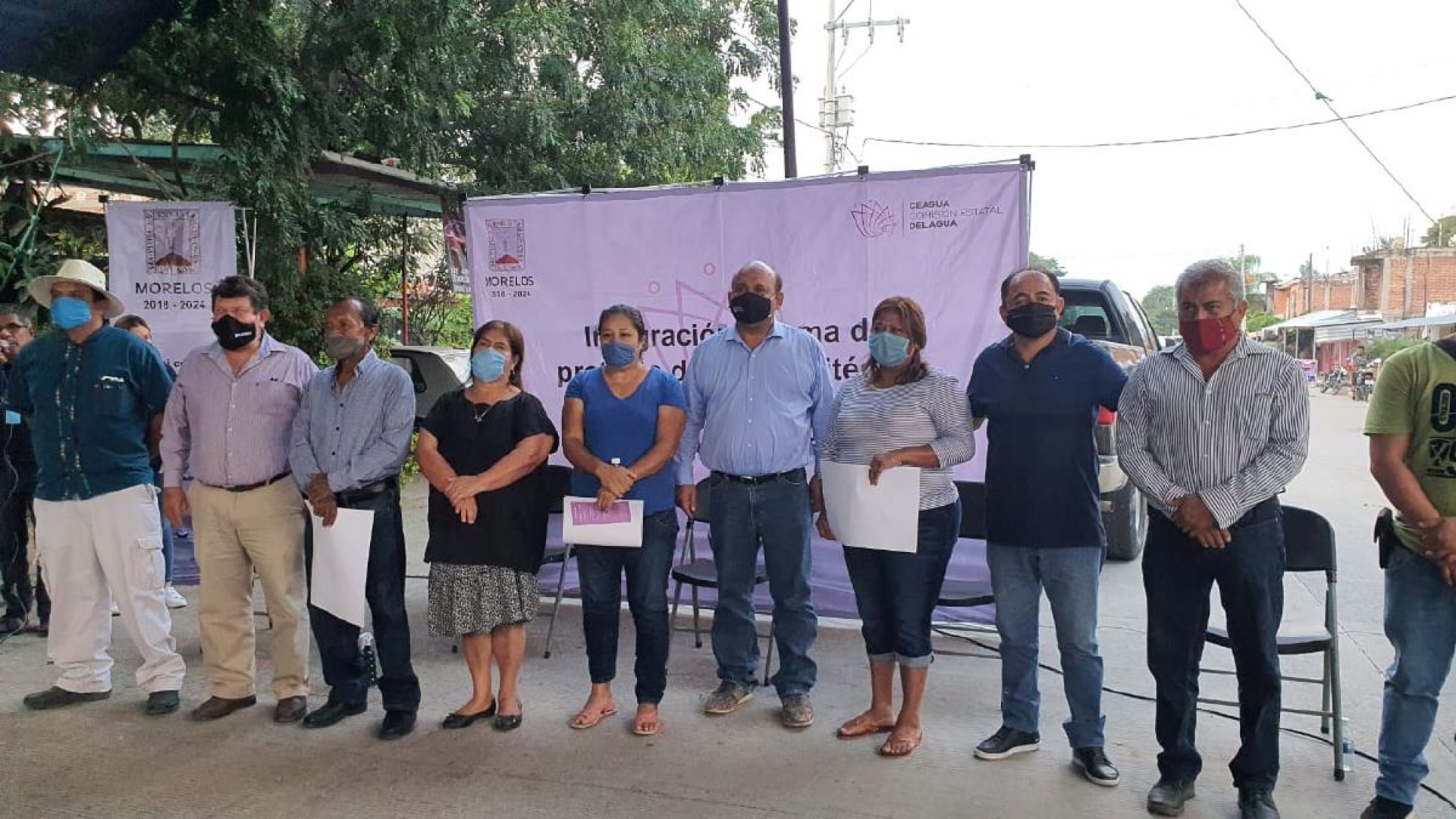 Continúa la Ceagua la integración de comités en Cuautla