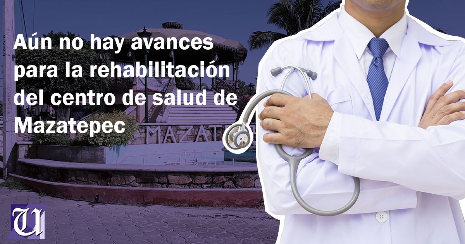 Reclaman usuarios demora en la rehabilitación del centro de salud de Mazatepec dañado por el 19-S