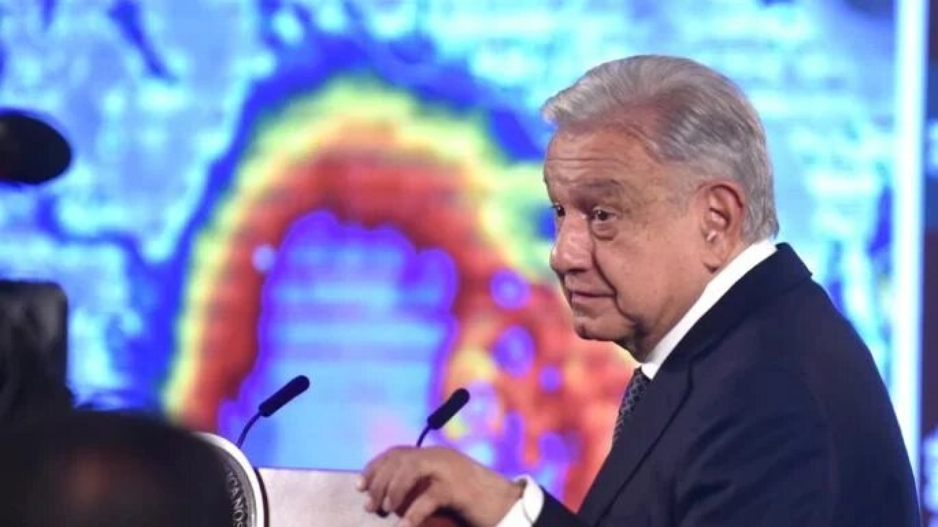 AMLO: Se perdió la comunicación en Guerrero por el huracán 'Otis'