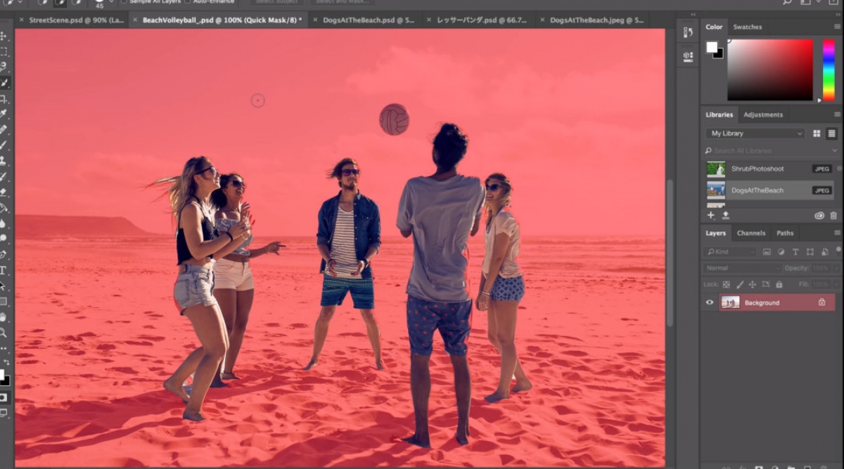 Photoshop usará inteligencia artificial para su herramienta de selección