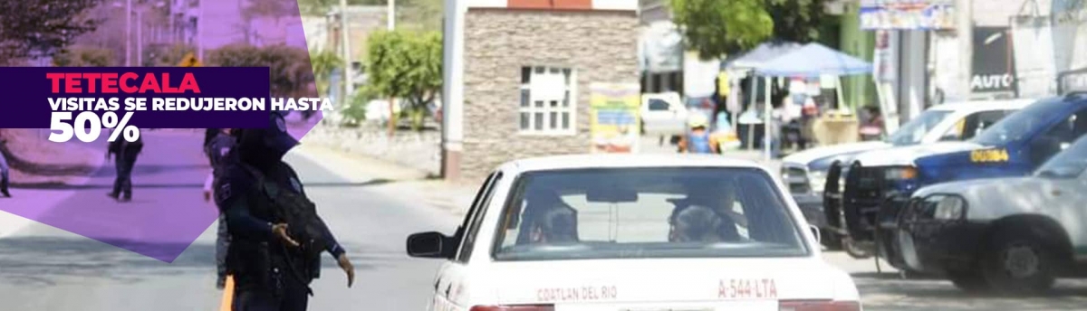 Movilidad en Tetecala se redujo durante el periodo vacacional