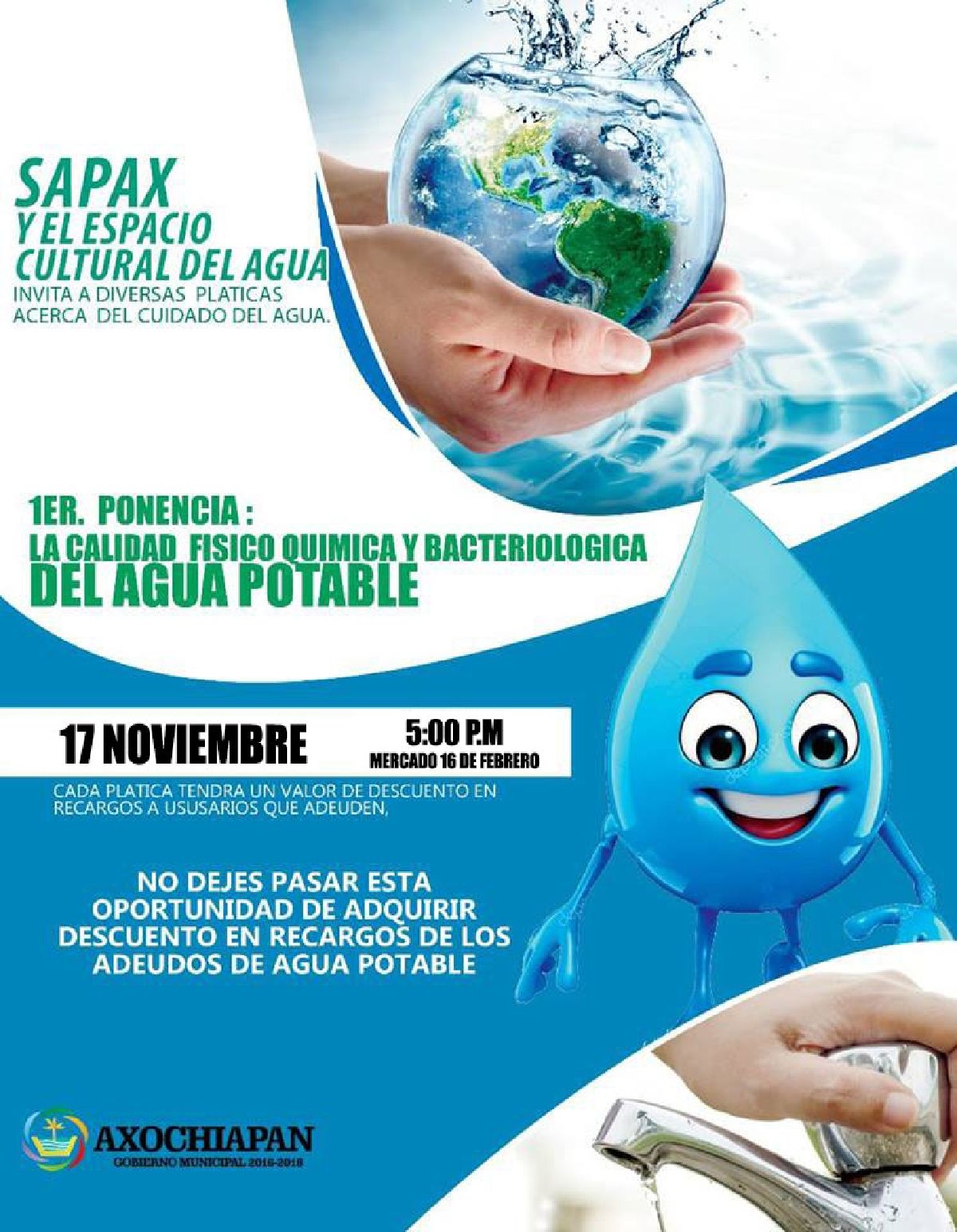 Implementa Axochiapan pláticas de orientación sobre el cuidado del agua