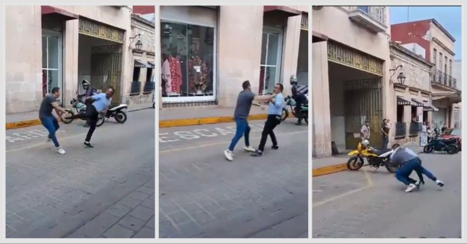 Pelea Callejera al Estilo "Street Fighter" en Morelia se Vuelve Viral