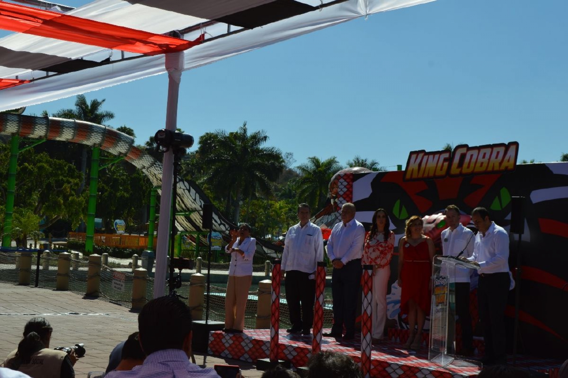 Inauguran una nueva atracción en Six Flags Oaxtepec