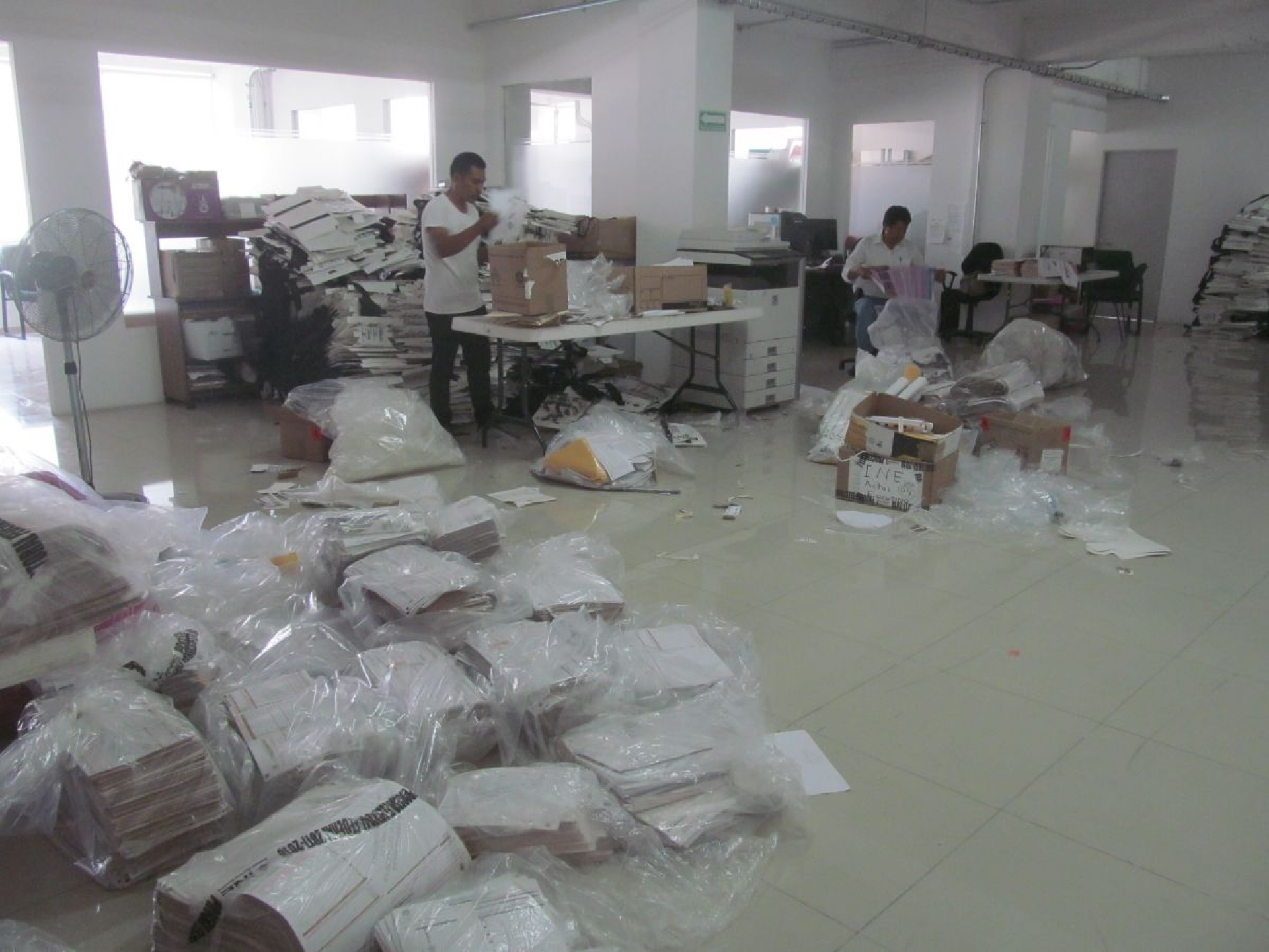Preparan documentación electoral para su destrucción