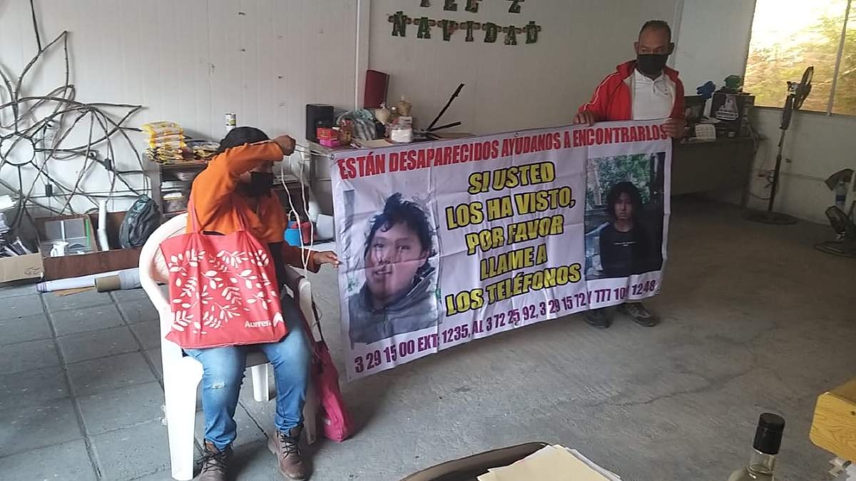 Inician búsqueda de los hermanos Selena y Ángelo en la zona sur