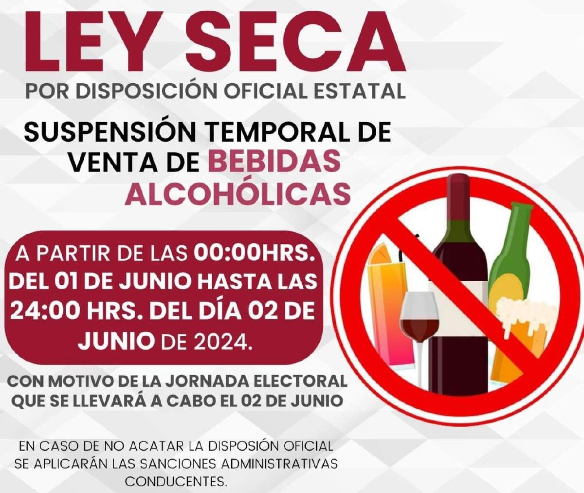 La Canaco Jojutla se inconforma con la ley seca por las elecciones