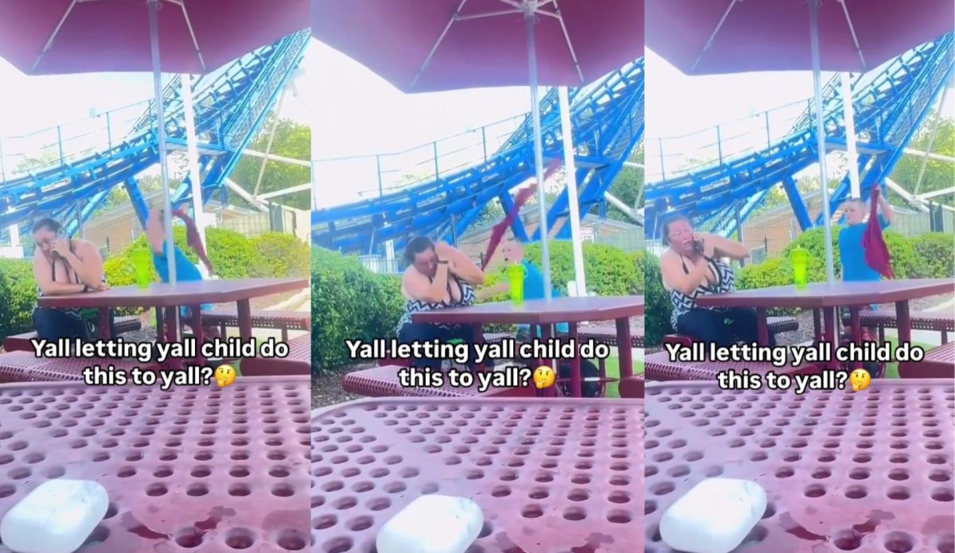'Está criando a un abusador': menor golpea a su madre con una camiseta y el video genera polémica en redes