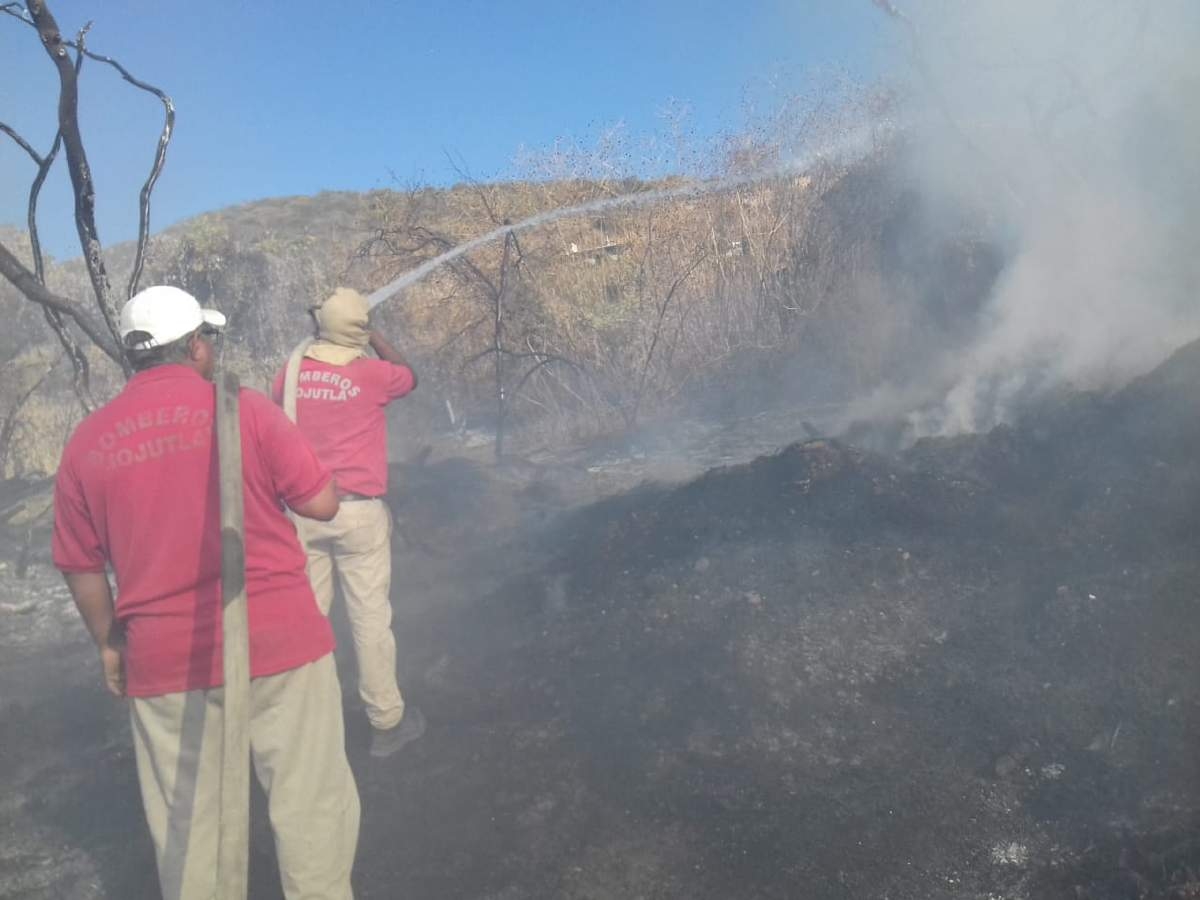 Se incrementan los incendios de pastizales en Jojutla
