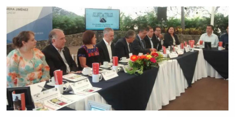 Firman convenio de colaboración la UAEM y el CCE para vincular a jóvenes en prácticas profesionales
