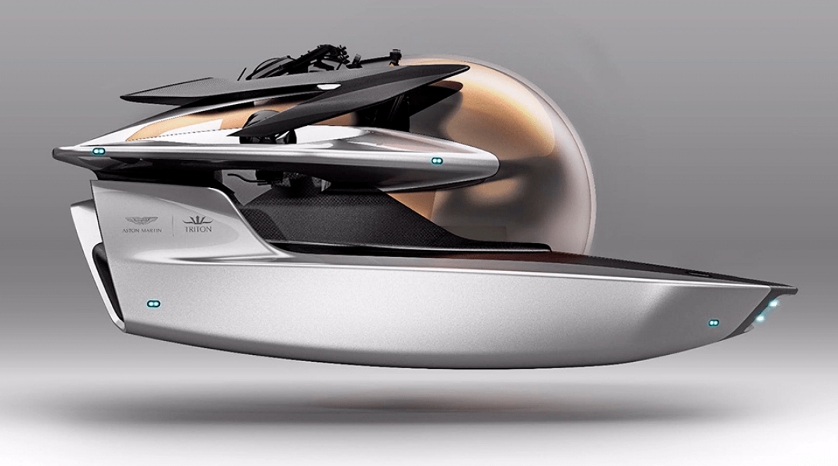 Aston Martin presenta un elegante submarino de edición limitada