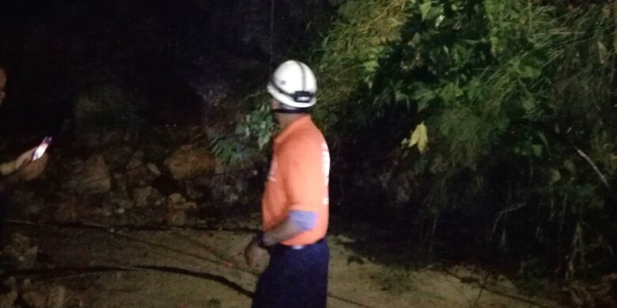 Se registró un derrumbe en la Mina 2