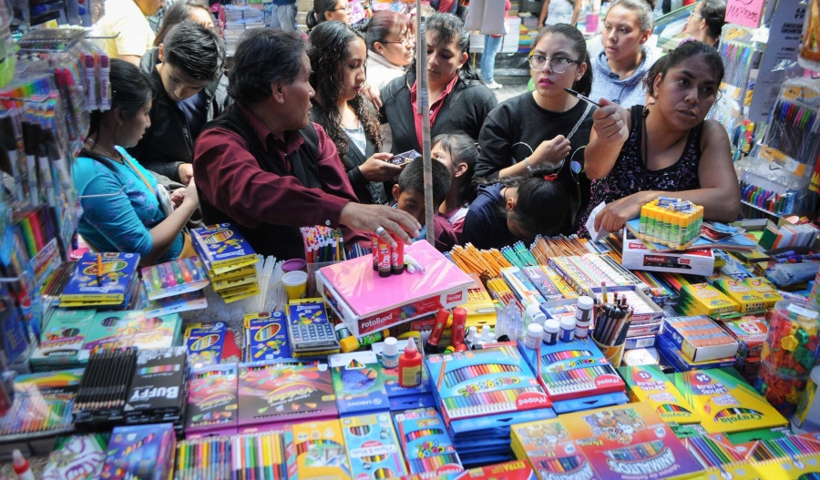 ¿Cuántos días debes trabajar para surtir la lista de útiles escolares?