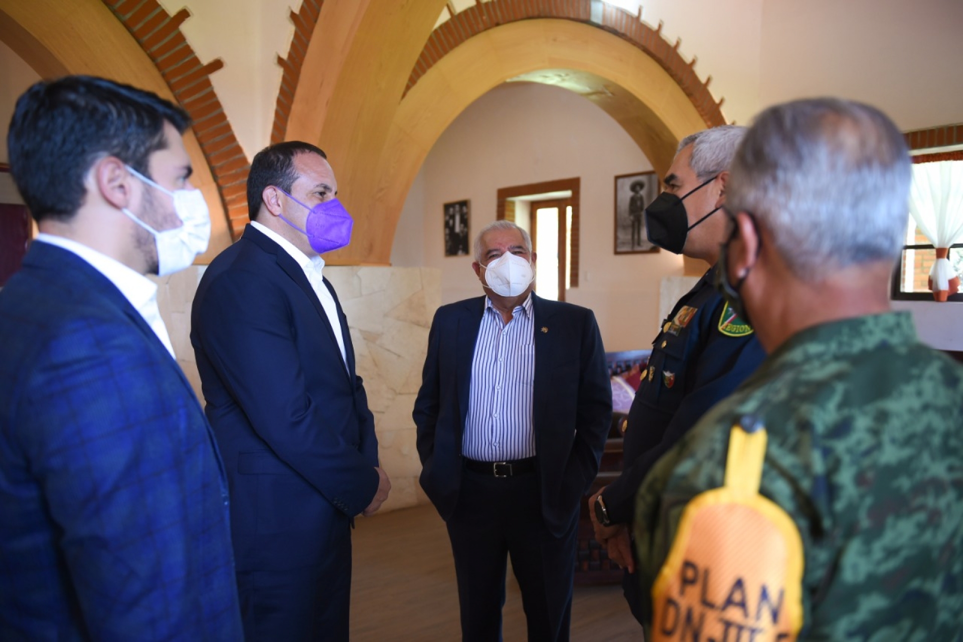Coinciden Cuauhtémoc Blanco y Sedena en cerrar filas por la seguridad en Morelos