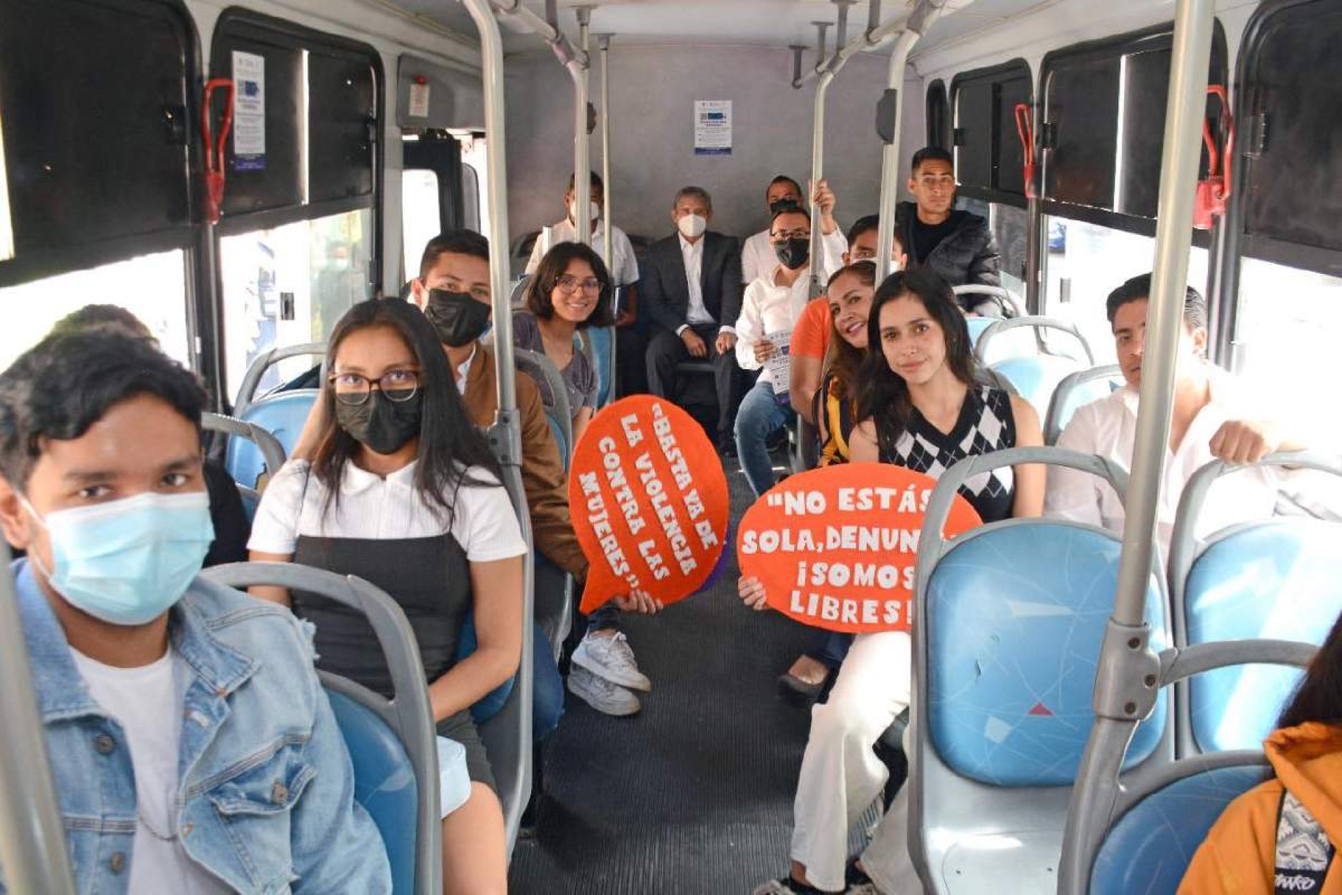 Combatirán acoso sexual en 'rutas'