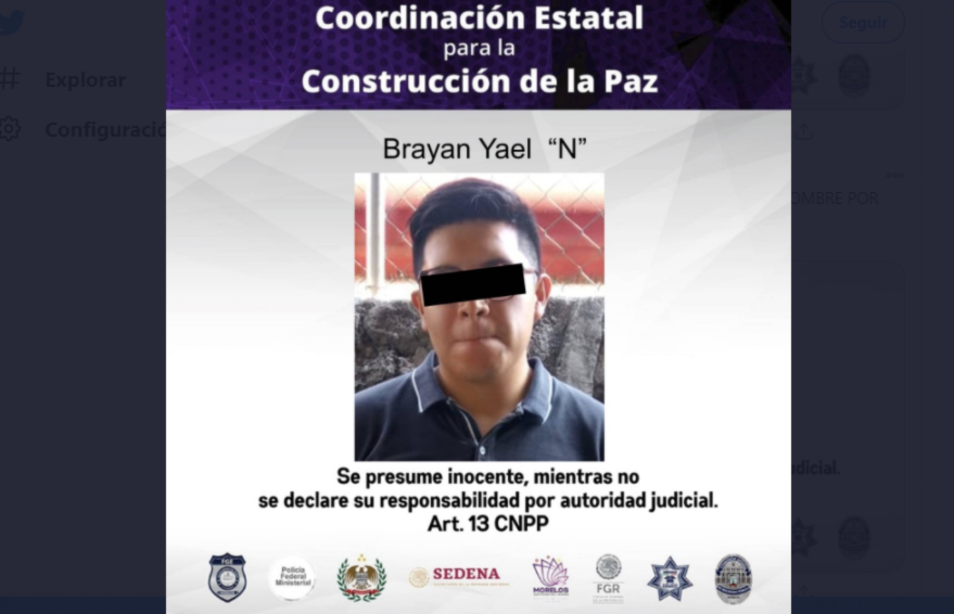 Arrestan a acosador en el estacionamiento de una plaza