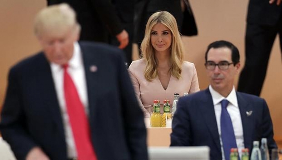 Trump defiende Ivanka por ocupar su silla en el G20