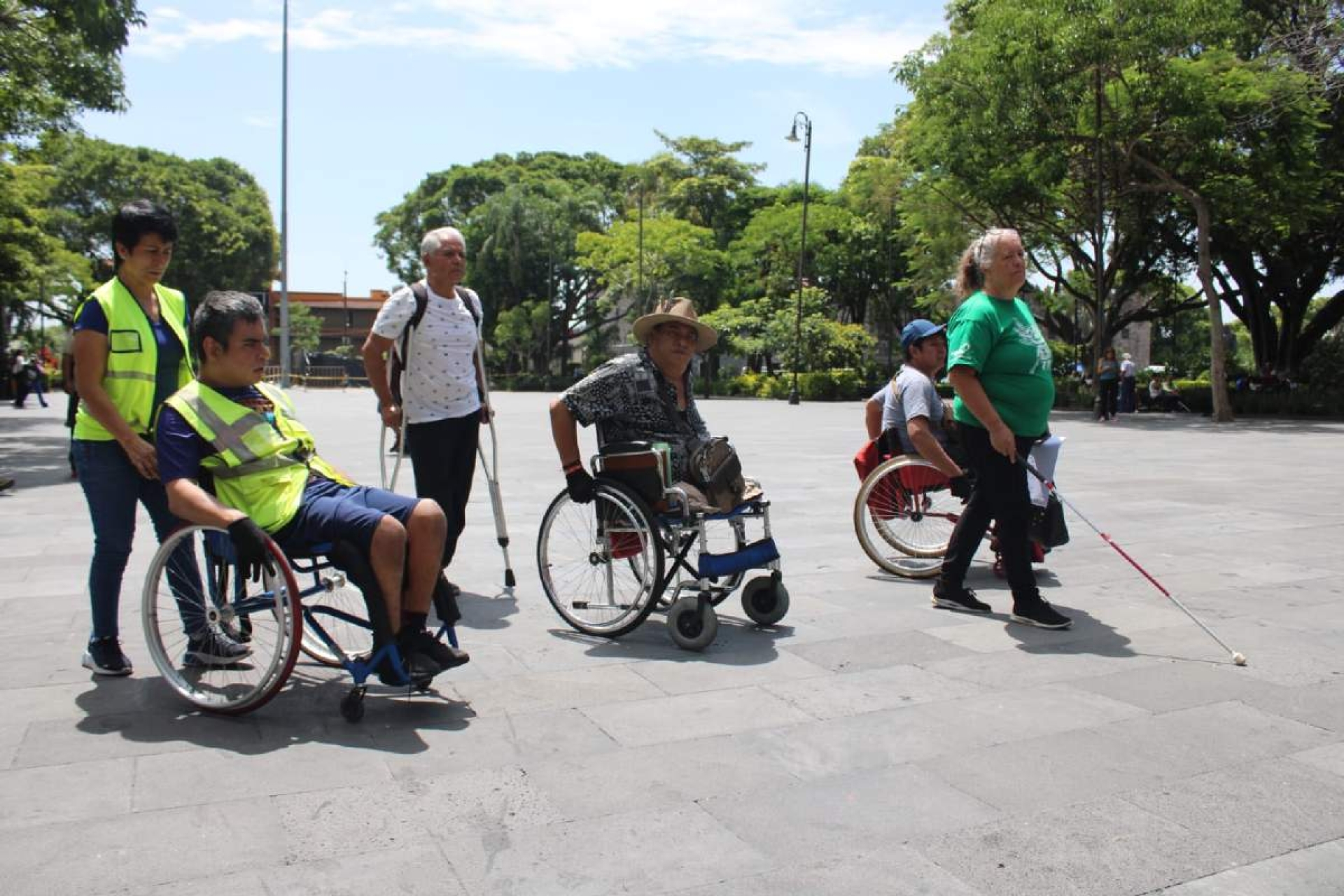 Personas con discapacidad protestan por exclusión