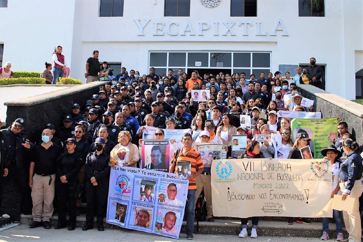 Estrecha Yecapixtla colaboración con la Brigada Nacional de Búsqueda de Personas