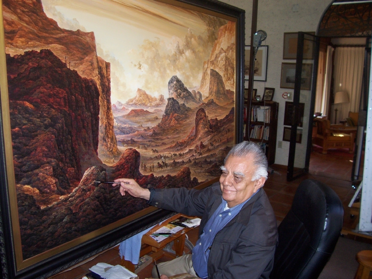 Rendirán Homenaje al pintor morelense Jorge Cázares Campos, en la galería del CMA