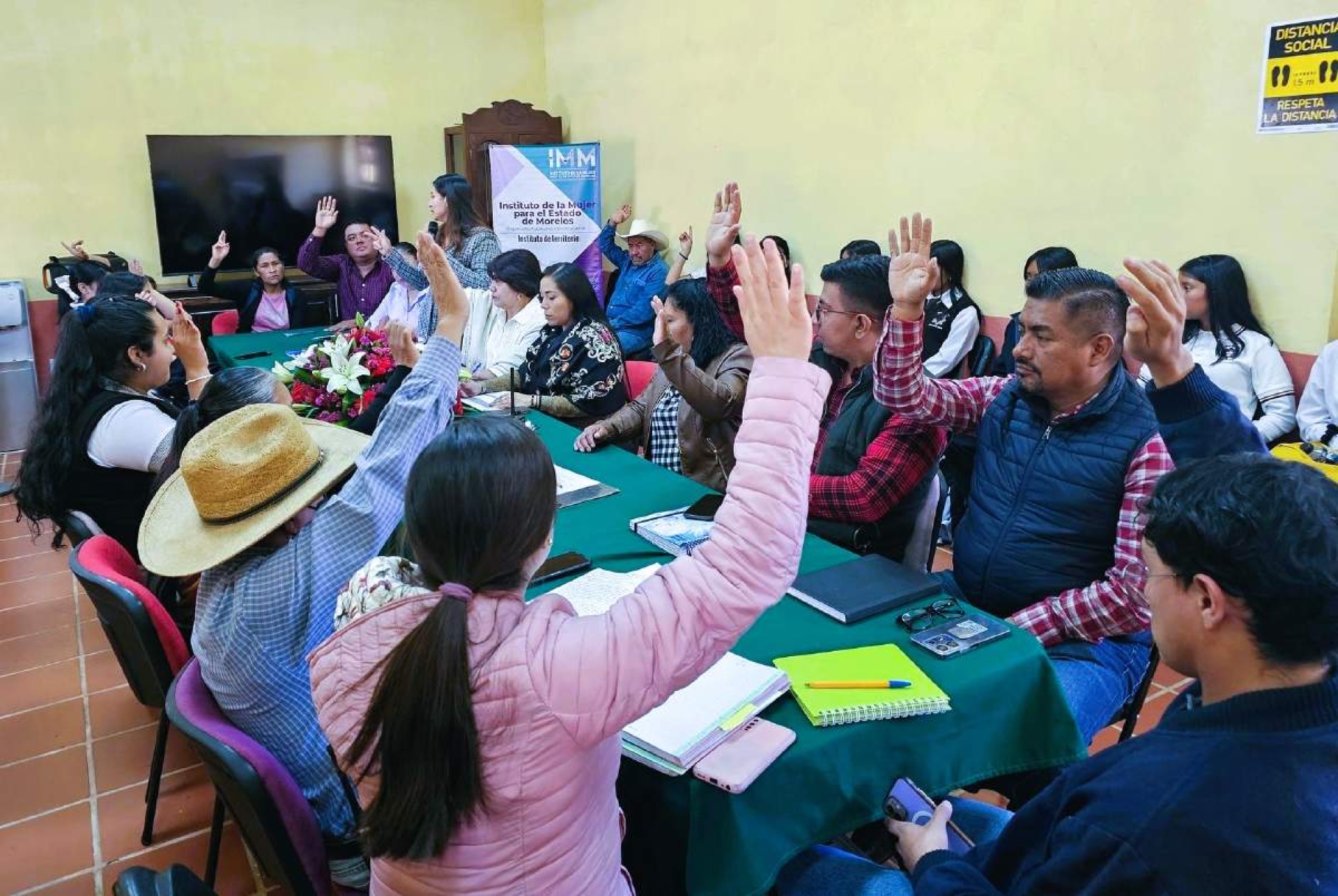 Instalan en Hueyapan sistema para prevenir violencia hacia las mujeres