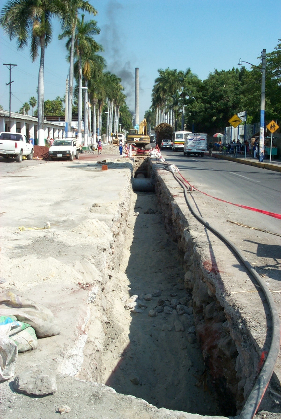 Colapsados, los drenajes de Zacatepec