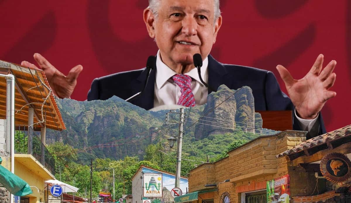 'No hay que destruir el paraíso' de Tepoztlán, dice AMLO