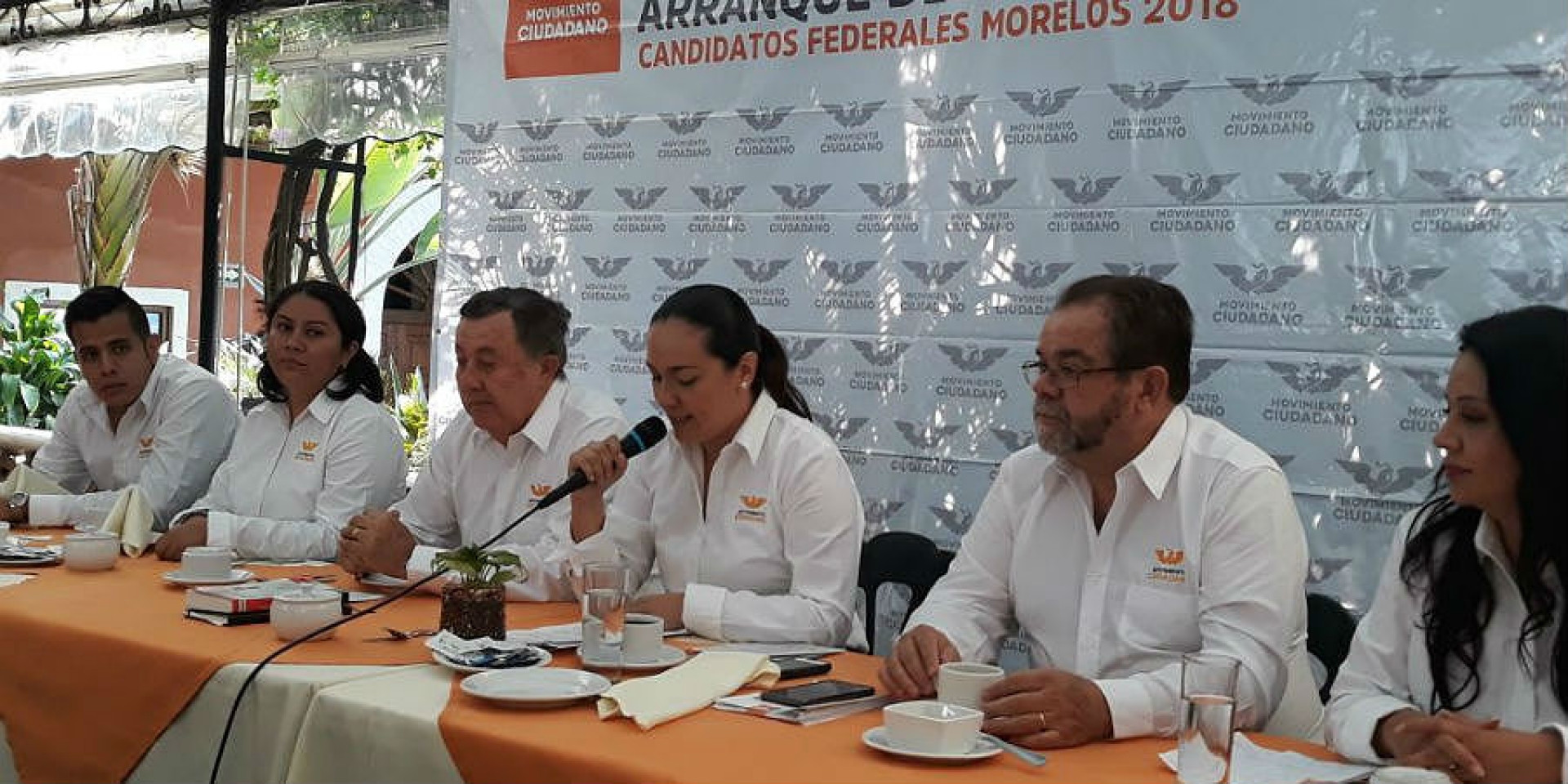 Inician campaña candidatos a diputados federales y senadores por MC