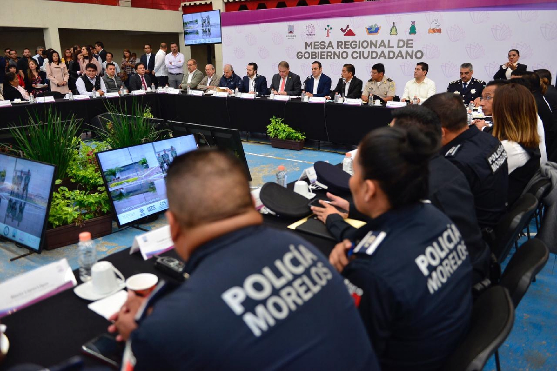 Encabeza CBB mesa regional de gobierno ciudadano, en Huitzilac