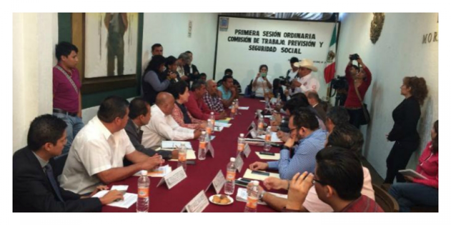 Comparece cuerpo edilicio de Jantetelco ante la Comisión de Gobernación y Gran Jurado
