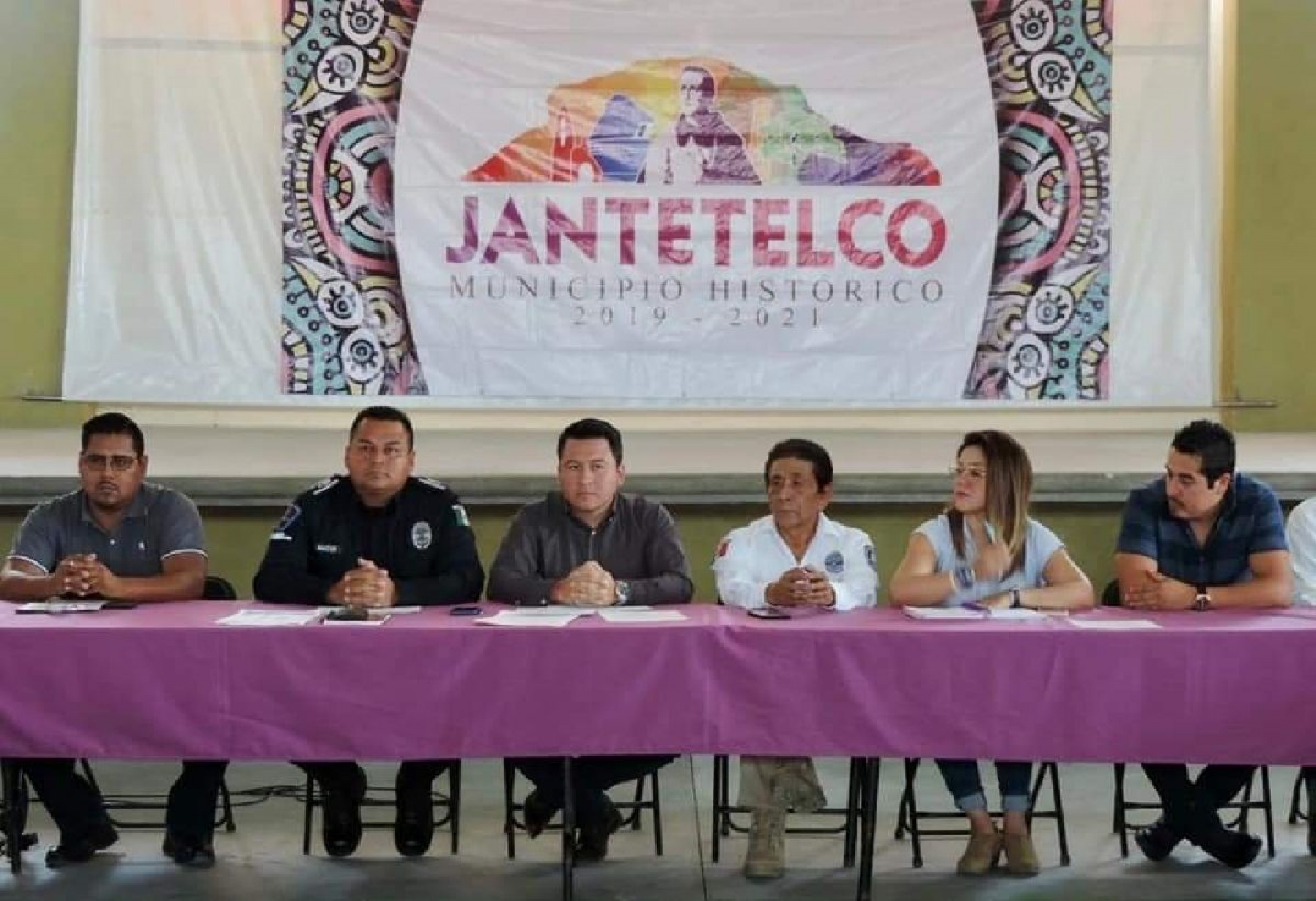 Conforman el Consejo Municipal de Seguridad Pública de Jantetelco