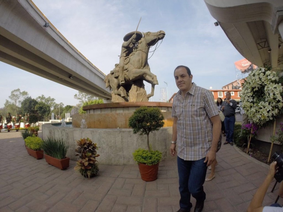 Reitera Cuauhtémoc Blanco que los recursos se manejan de manera transparente