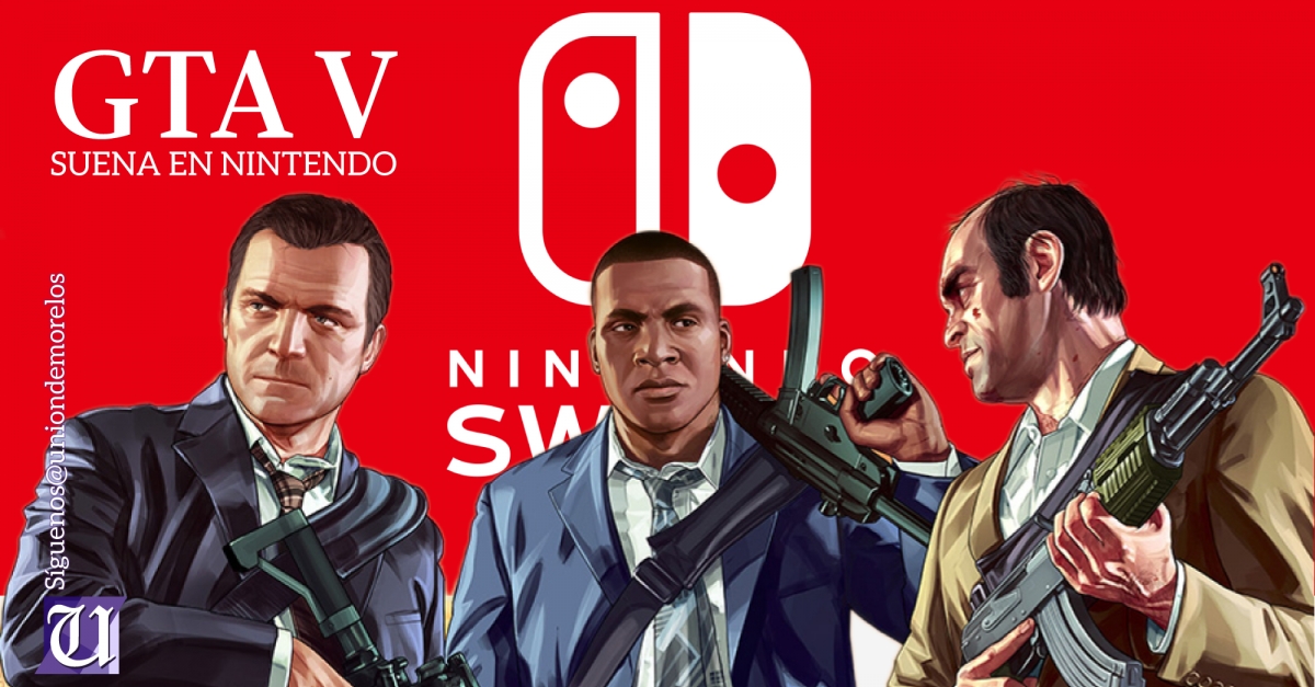 GTA V también podría llegar a la Nintendo Switch