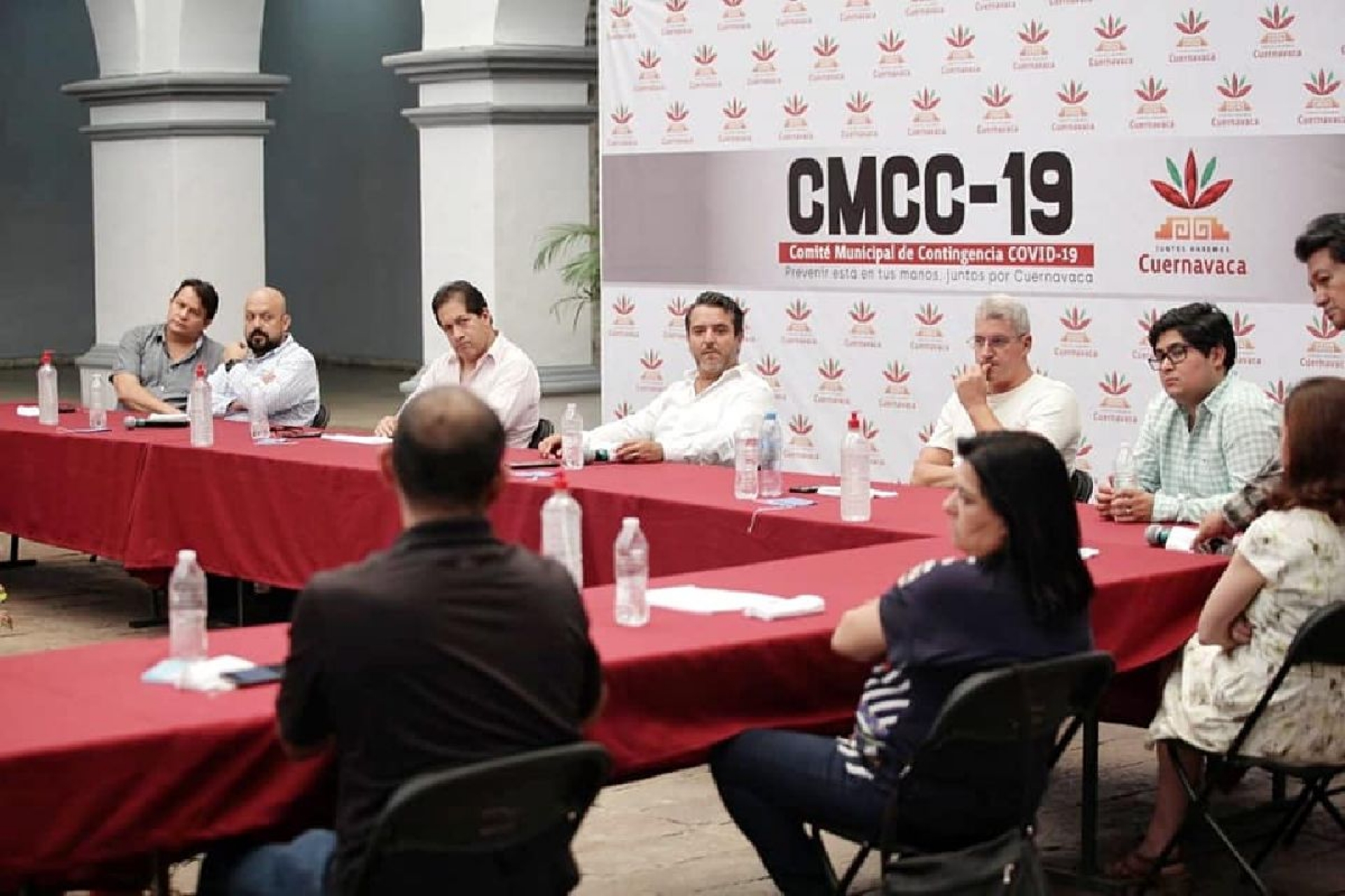 Acuerdan Cuernavaca y empresarios trabajar en conjunto ante COVID-19