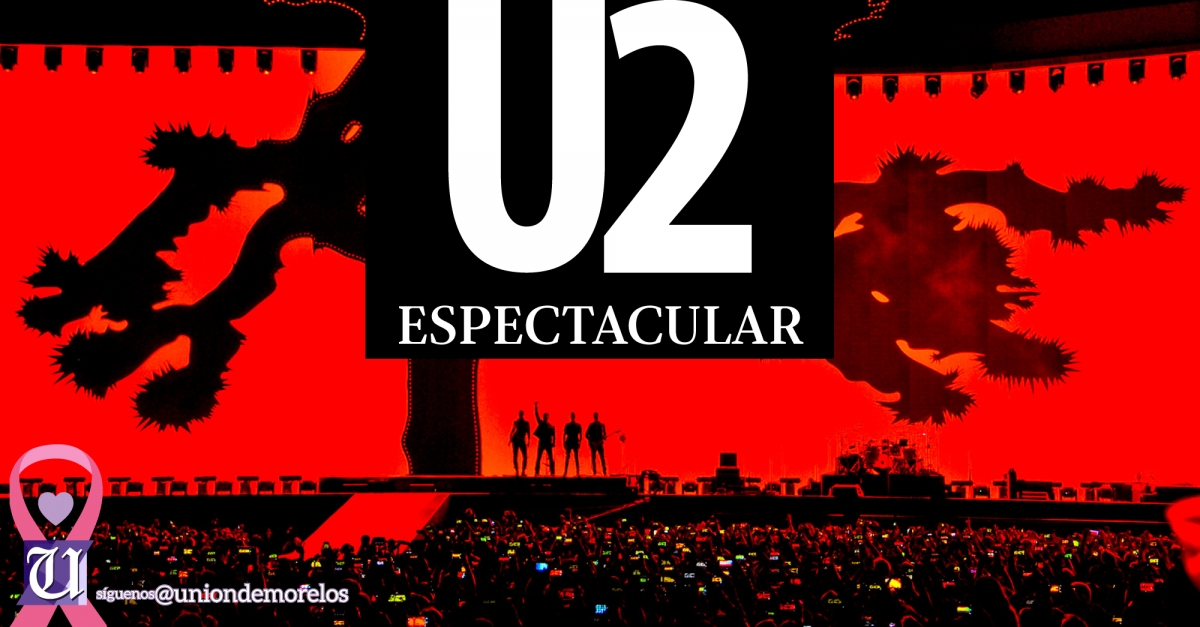 U2 llena de energía al Foro Sol con su "The Joshua Tree Tour"