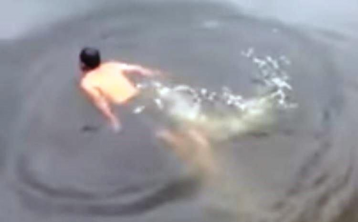 VIDEO: Captan muerte de un 'encantador' de cocodrilos