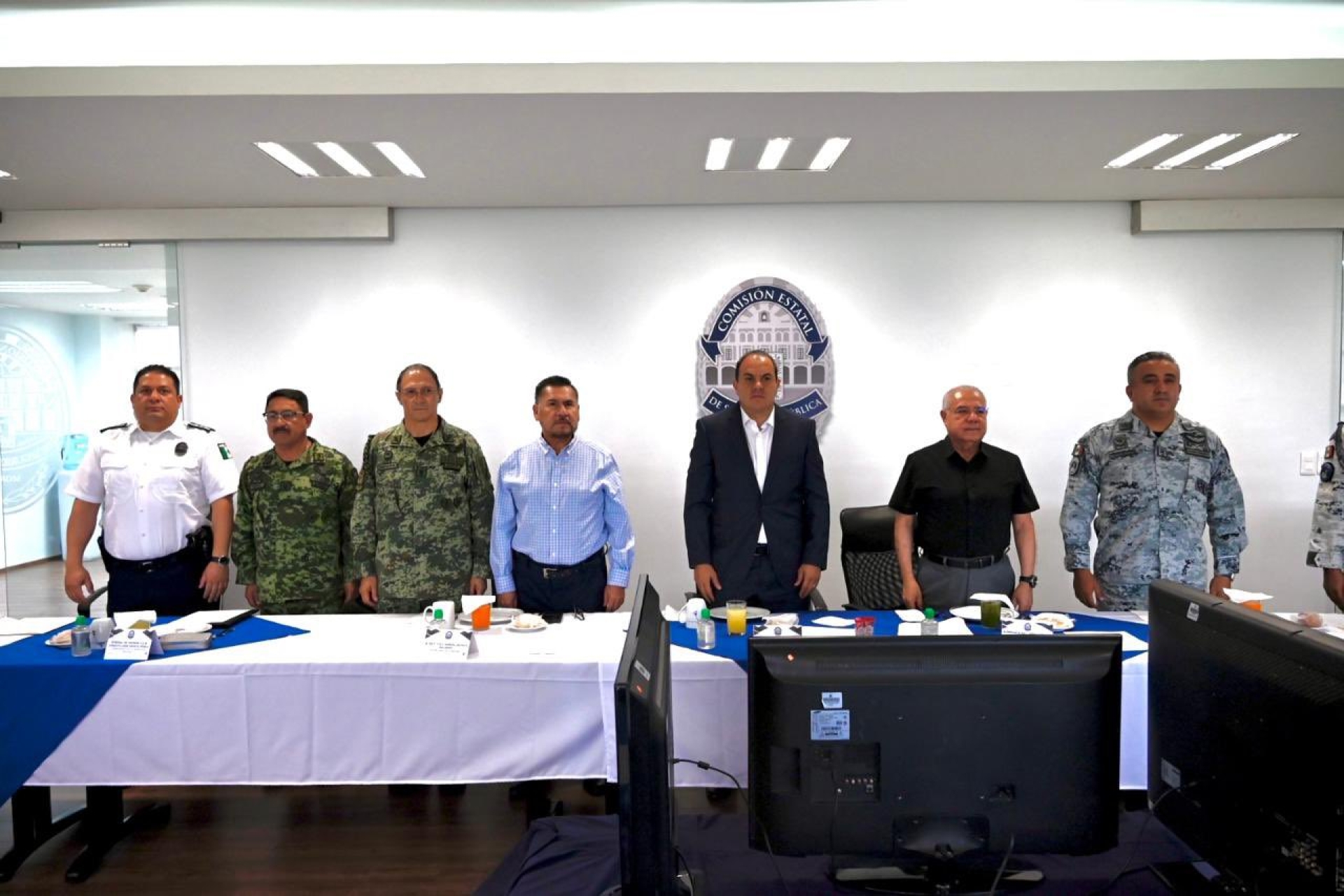 Encabeza gobernador reunión de la Mesa de Coordinación Estatal para la Construcción de la Paz