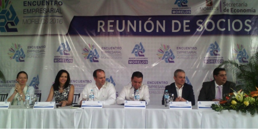 Anuncia Coparmex que Morelos será sede de la reunión nacional de emprendedores