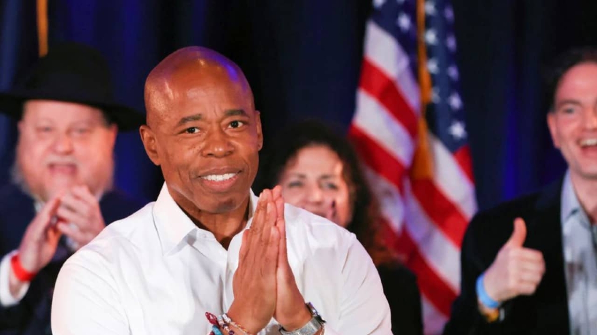 Eric Adams se impone y es elegido nuevo alcalde de Nueva York