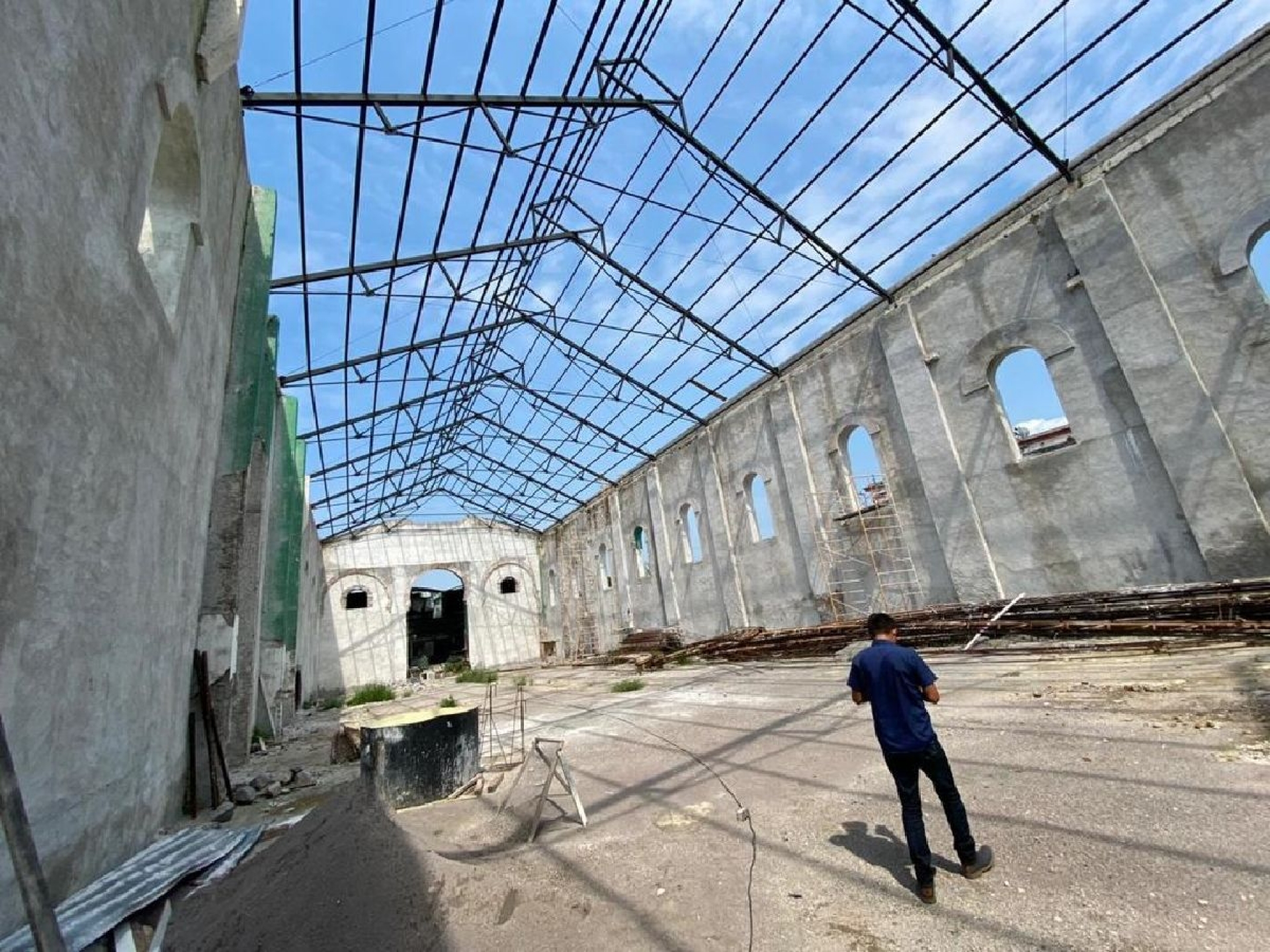 Lenta, la reconstrucción del mercado “Lázaro Cárdenas” de Zacatepec