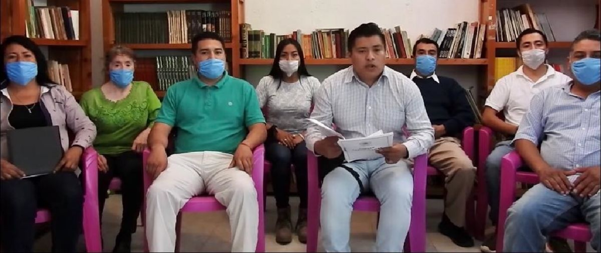 Aumenta tensión en Hueyapan por toma de la sede del Concejo Municipal