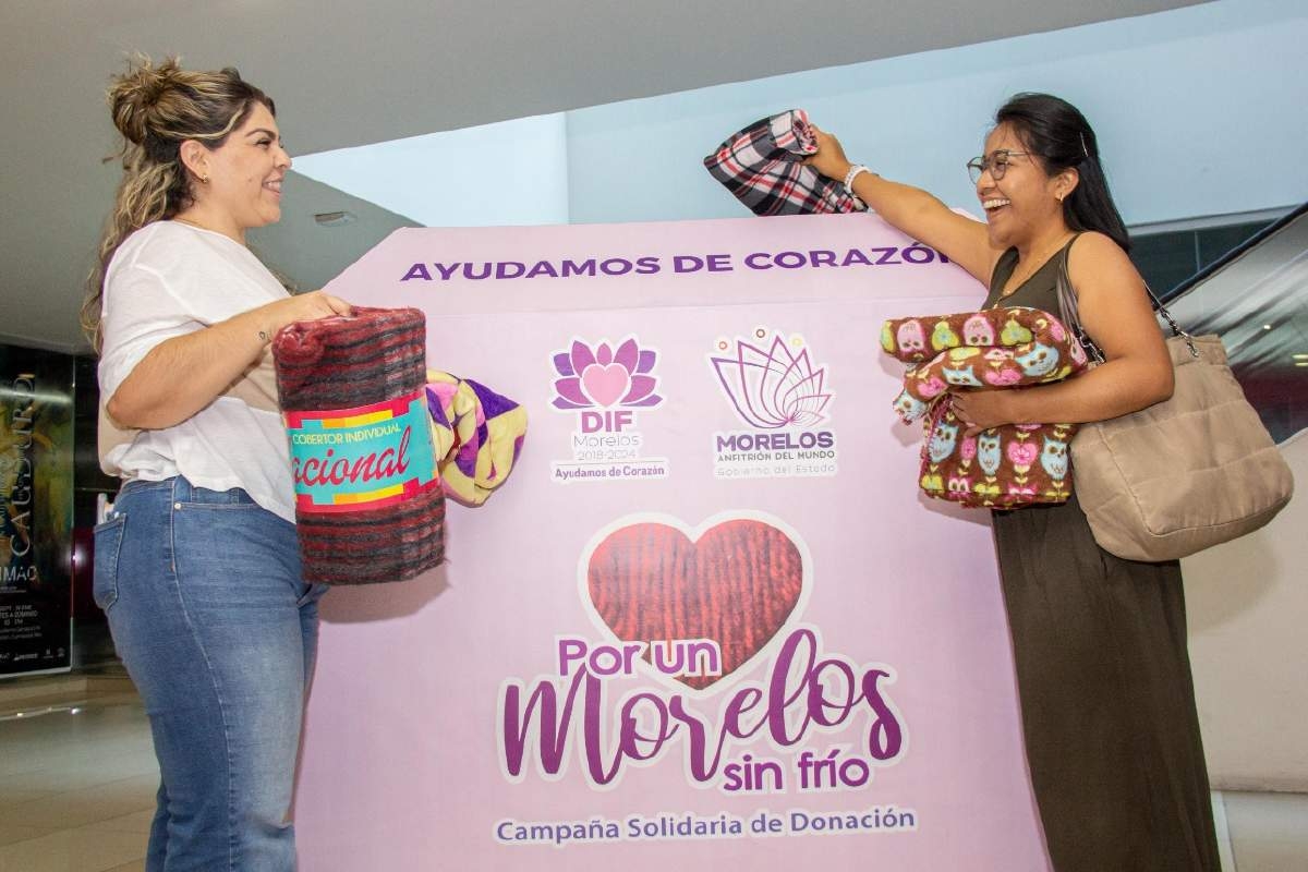 DIF Estatal invita a la ciudadanía a sumarse a Por un Morelos sin Frío