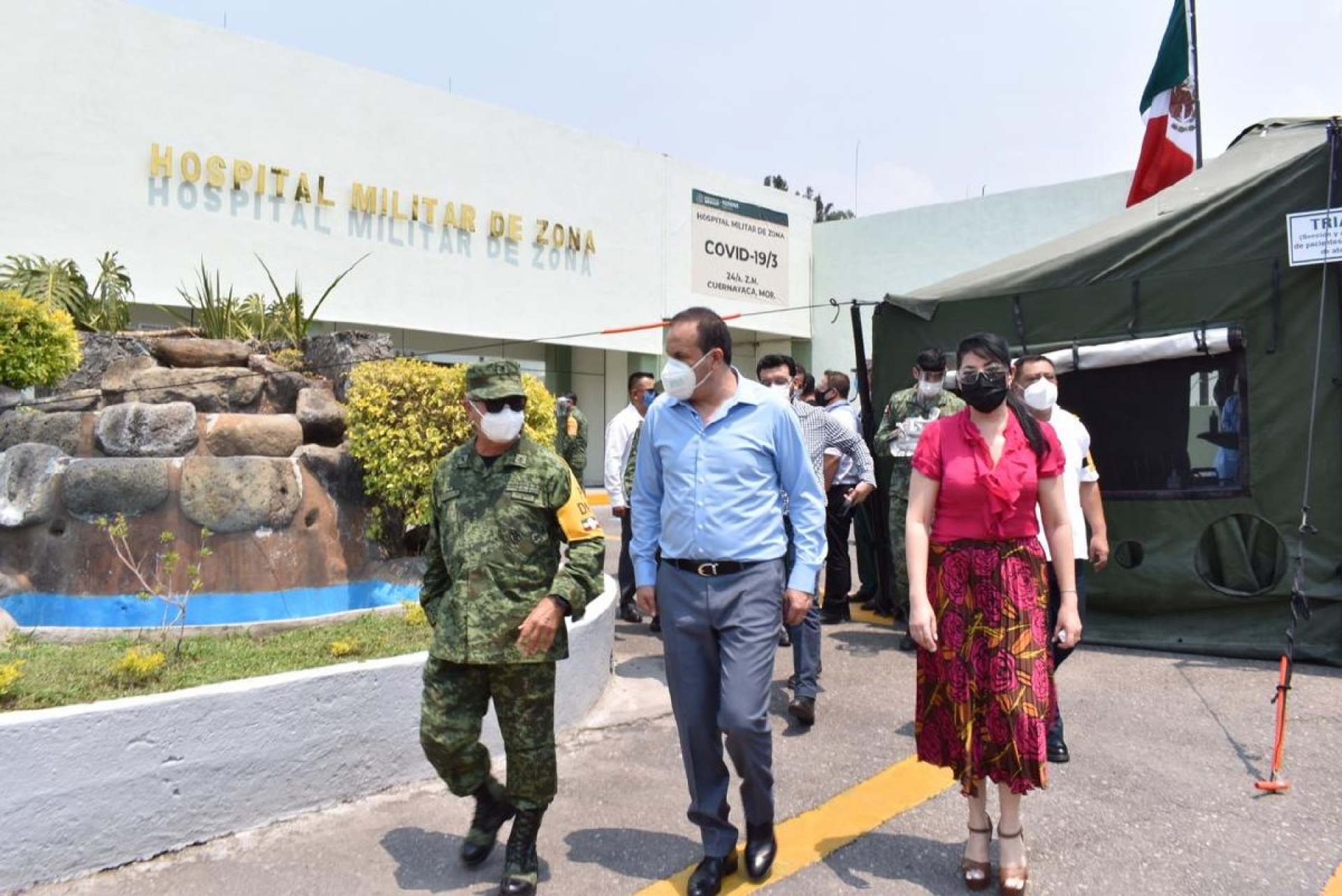 Pone en marcha Cuauhtémoc Blanco hospitales militares