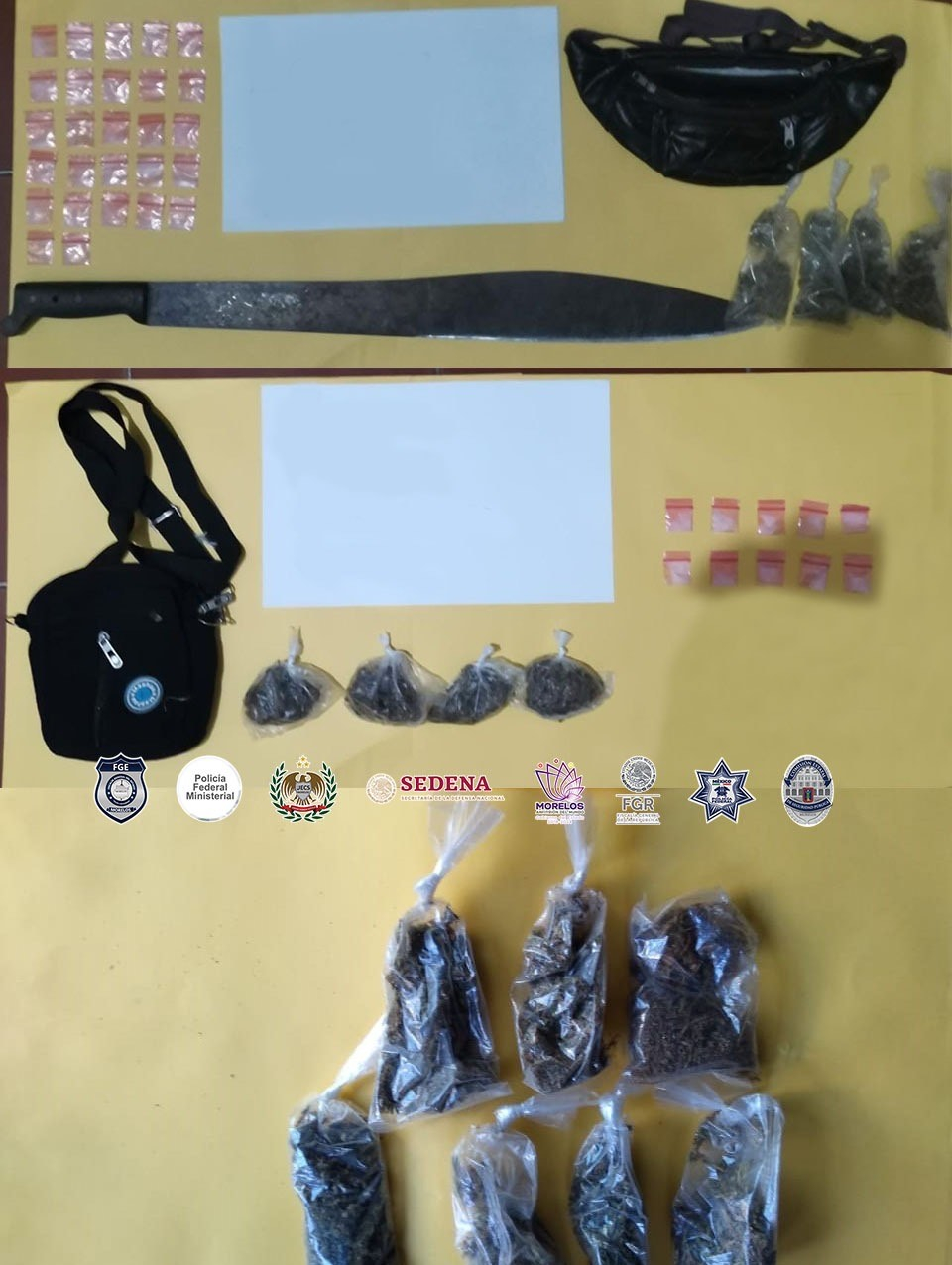 Catean casa usada para vender droga; hay dos detenidos
