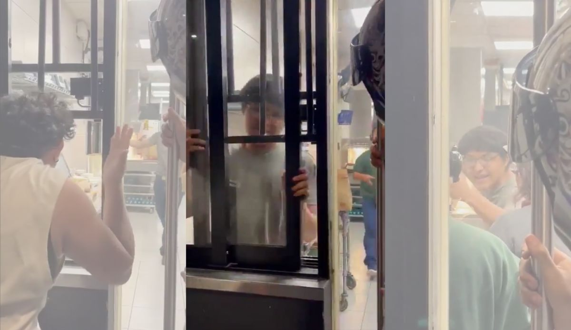 VIDEO: Reacciona con furia por carga laboral y lo apodan 'Lord Ventana'; su comportamiento se vuelve viral