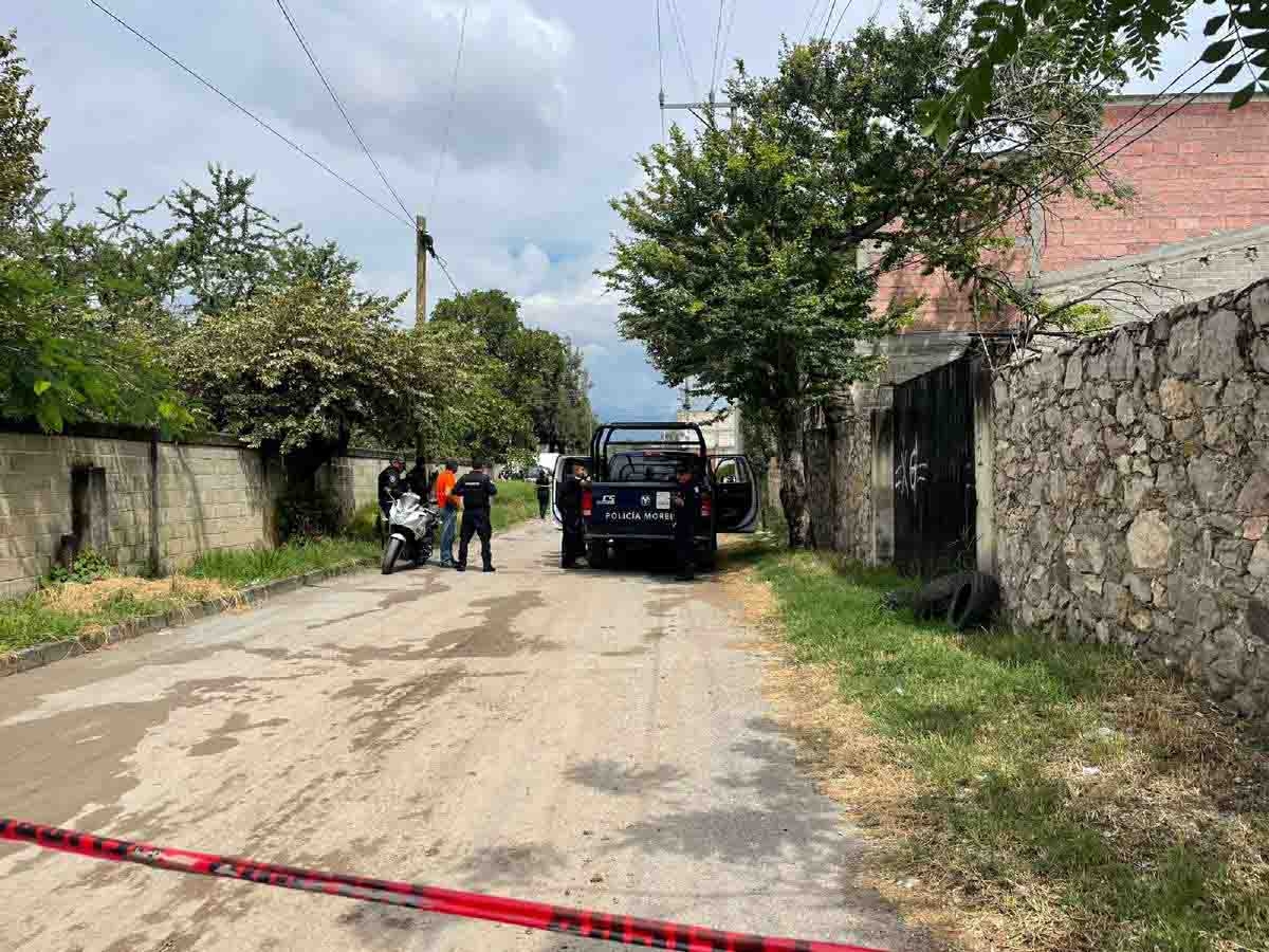 Abandonan un cadáver en un baldío